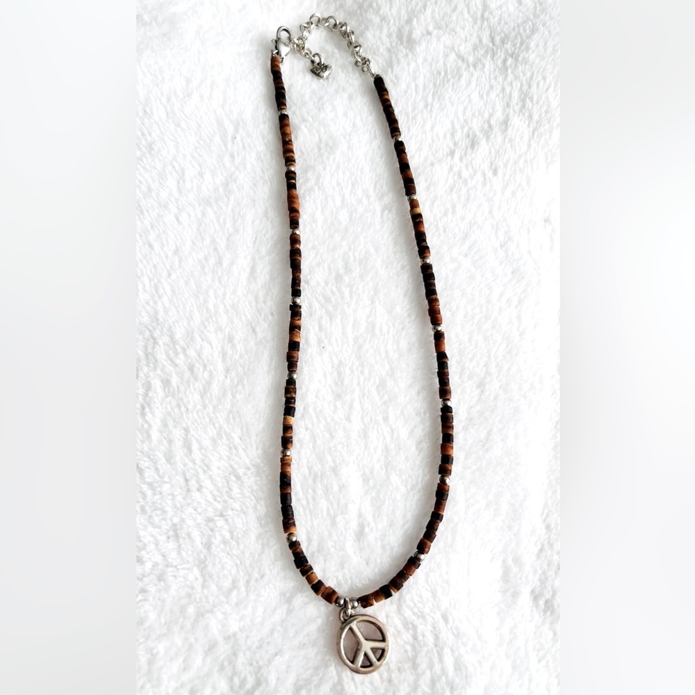 Brighton Peace Sign Necklace